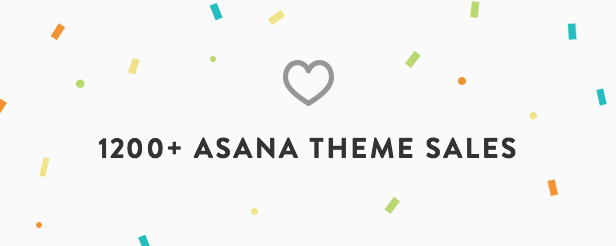 Asana WordPress Theme Presentation Image