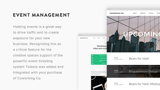 Coworking Co. - Creative Space WordPress Theme - 8